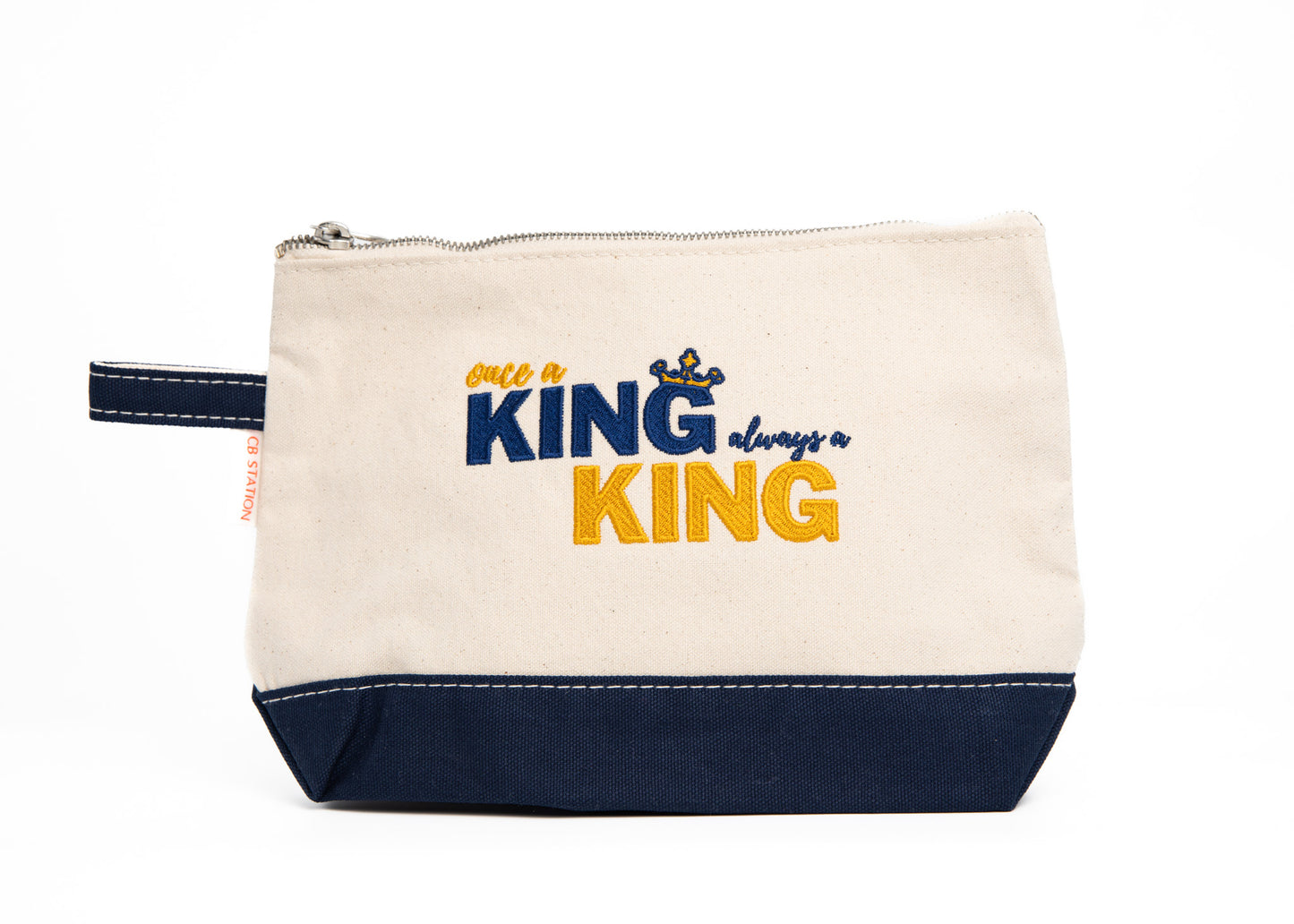 Once a King  Cosmetic Pouch