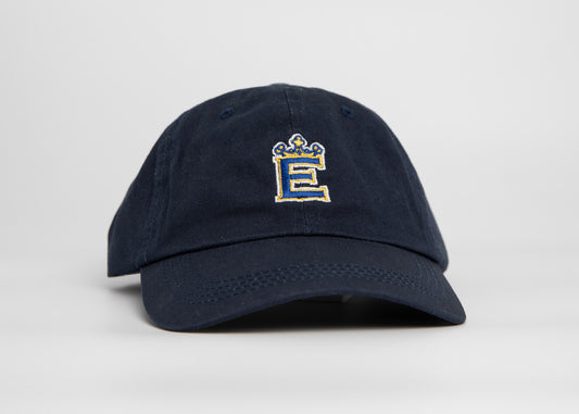 Embroidered "E" Hat Navy