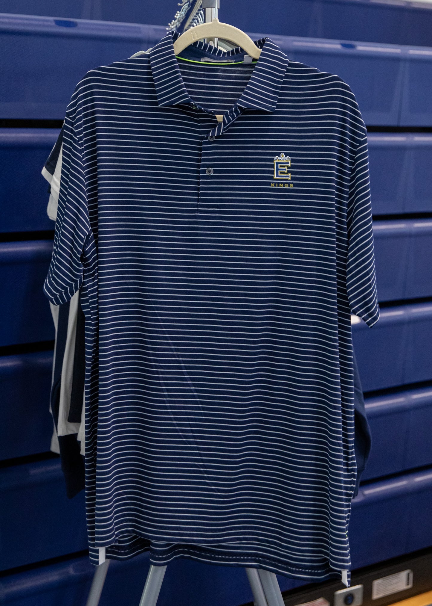 Men's Striped Golf Polo