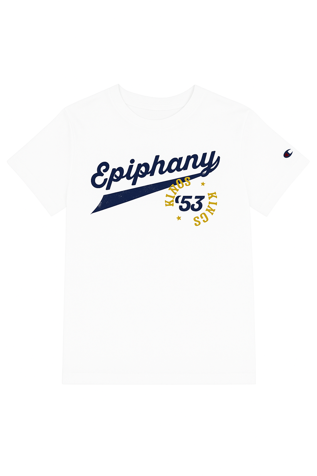 T-Shirt Slanted Script with '53