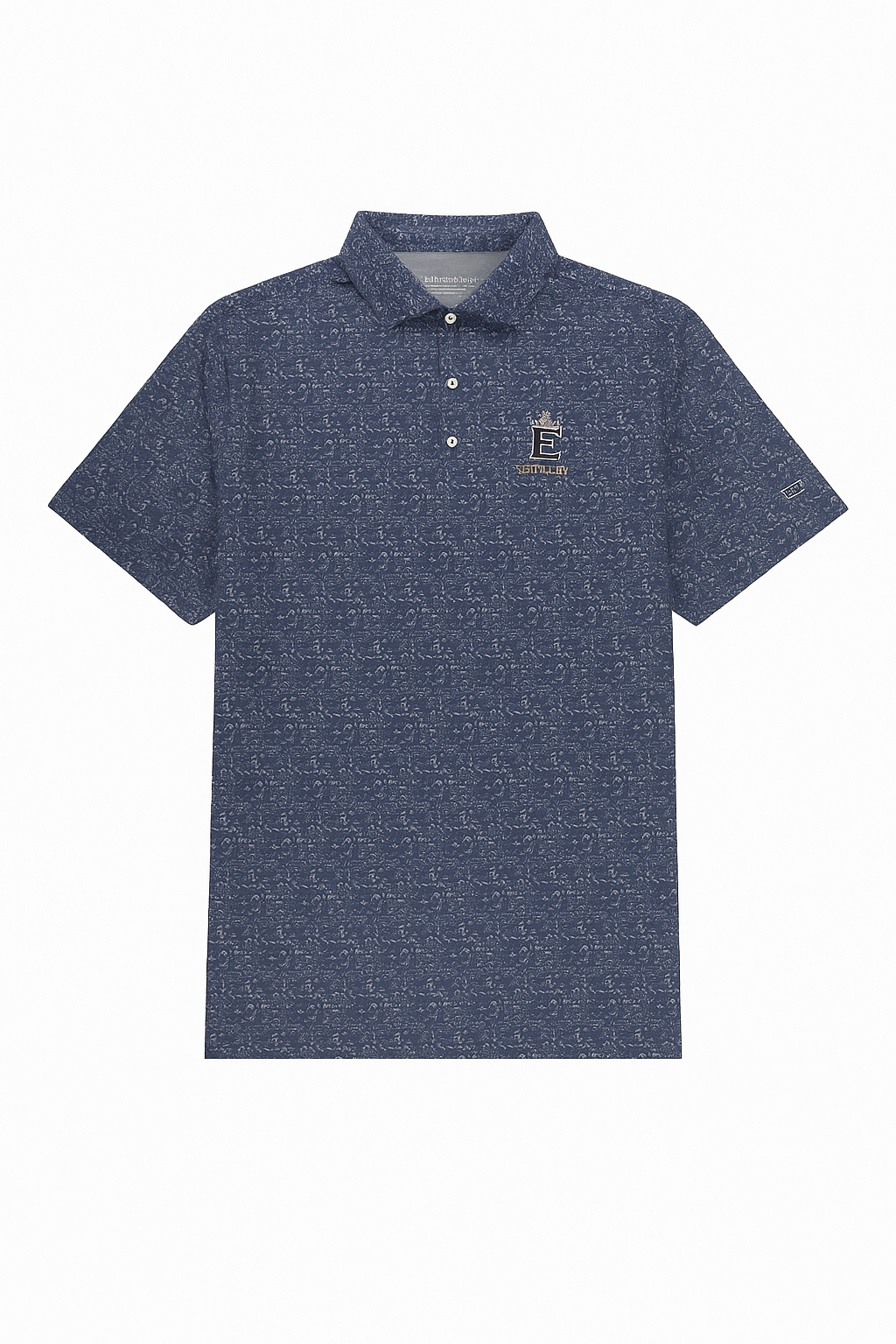 Golf Polo "Johnnie-O" Brand Navy with Epiphany E