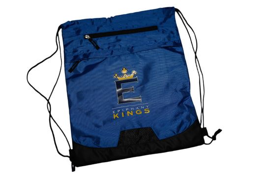 Nylon Blue Cinch bag