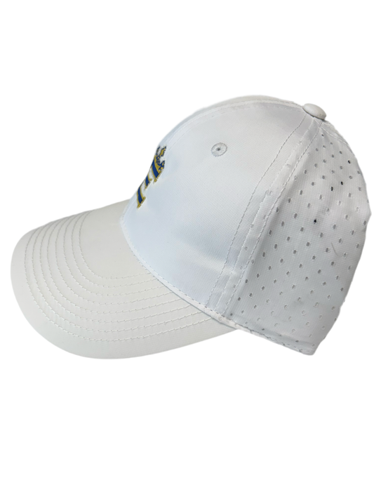 White Dry Fit "E" Hat