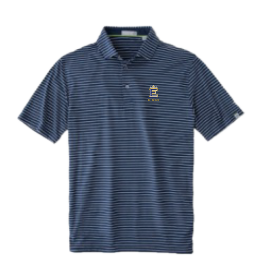 Men's Striped Golf Polo