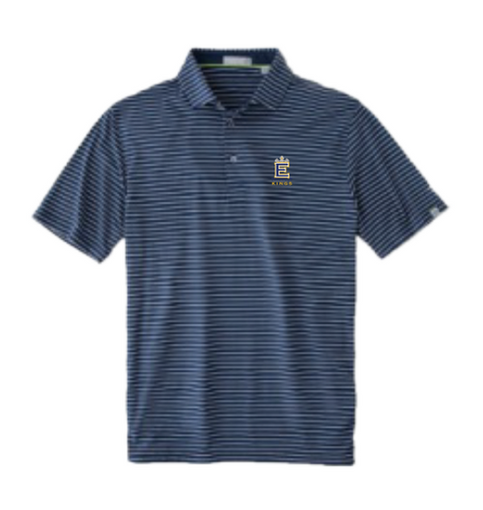 Men's Striped Golf Polo
