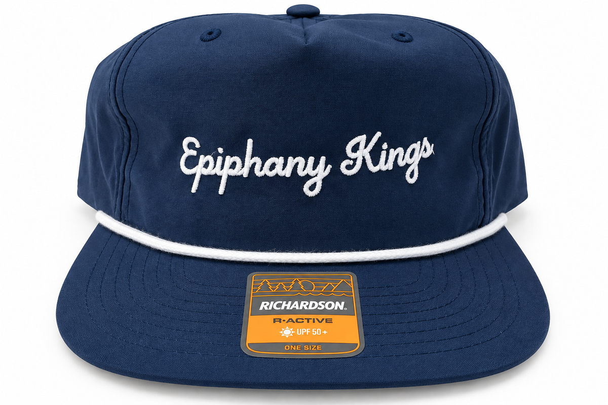 Cap with Epiphany Kings in script