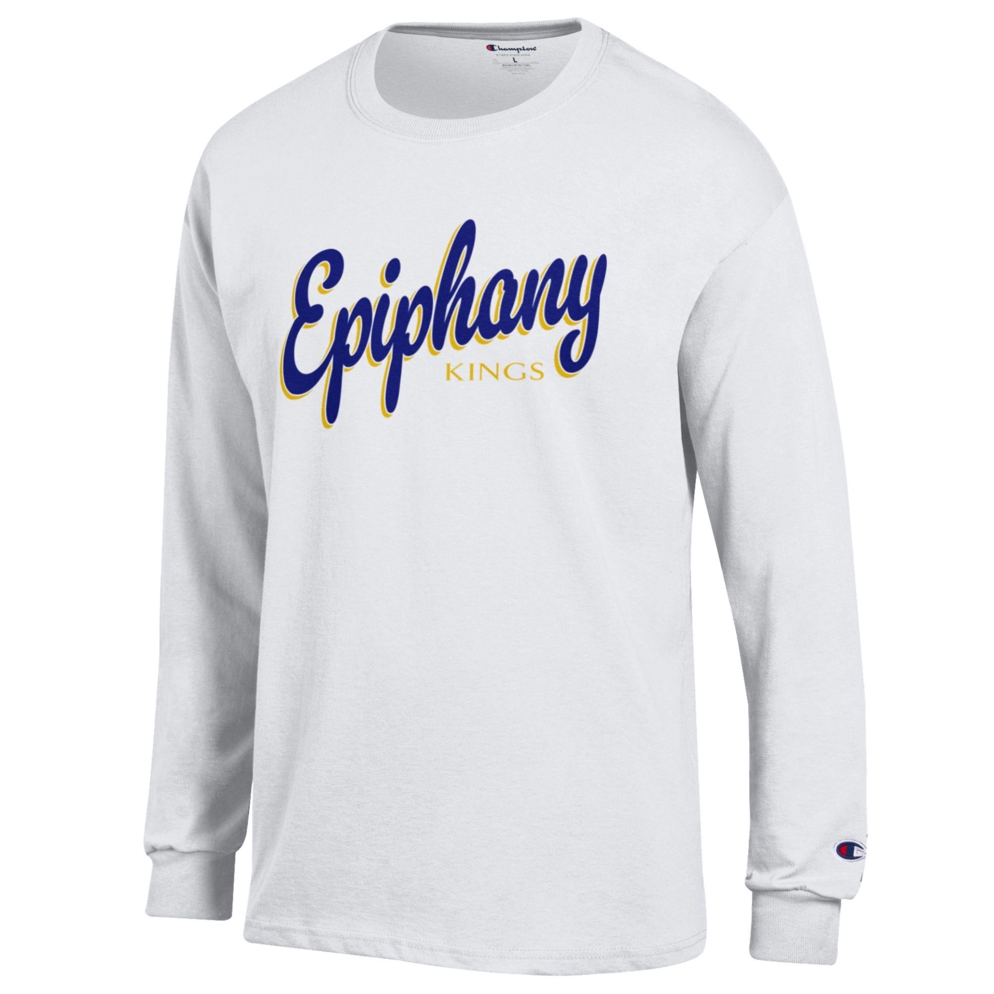T-Shirt Long Sleeve Epiphany Slanted Script – Kings Closet