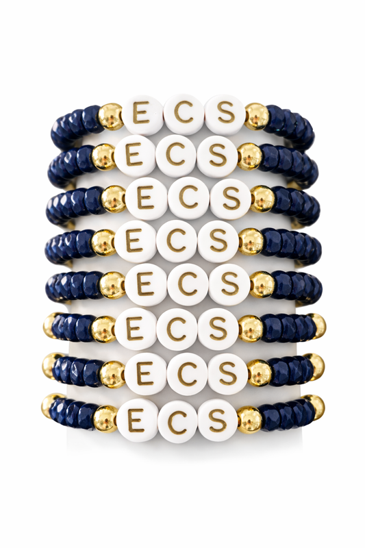 Bracelets with "ECS"