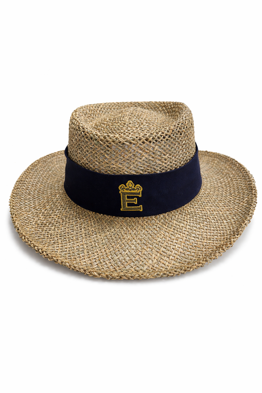 Straw Hat "Epiphany E" Gambler Style