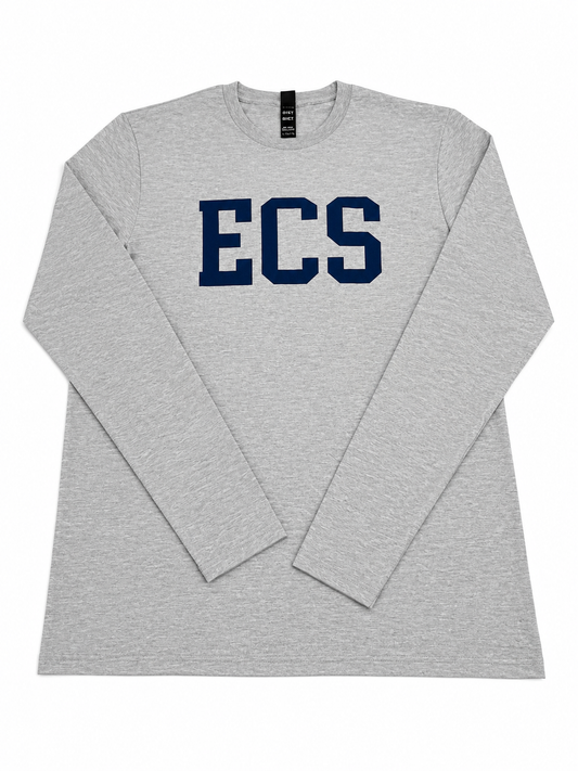 T-Shirt Long Sleeve ECS Block Letters
