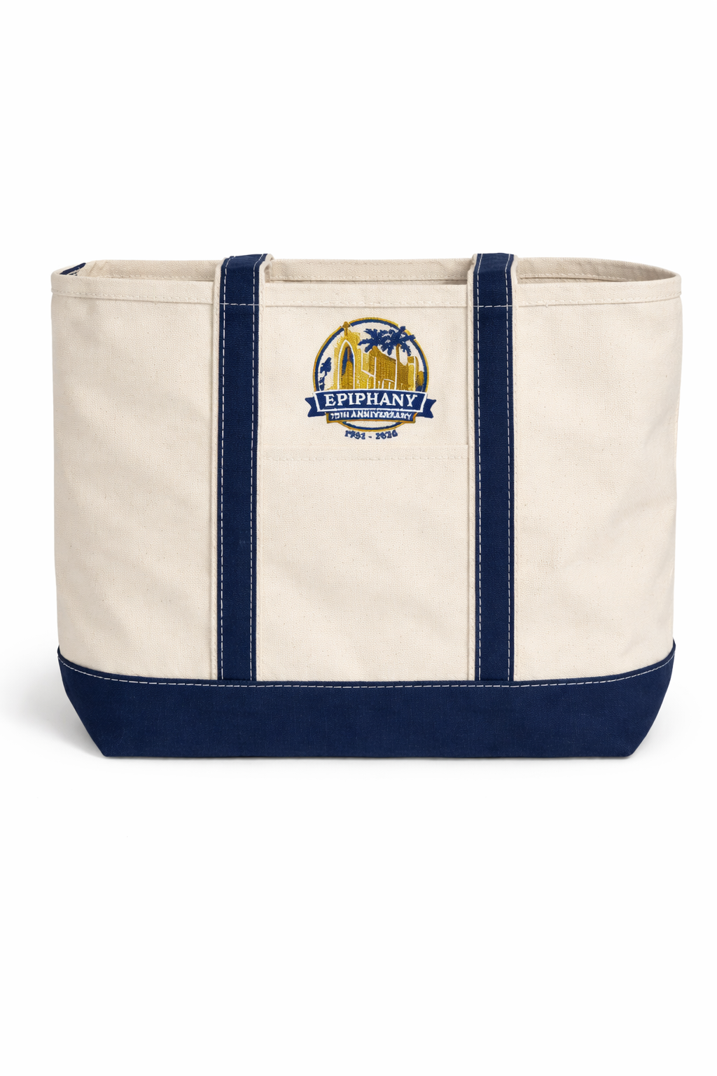 Canvas Tote Small with "75th Anniversary"