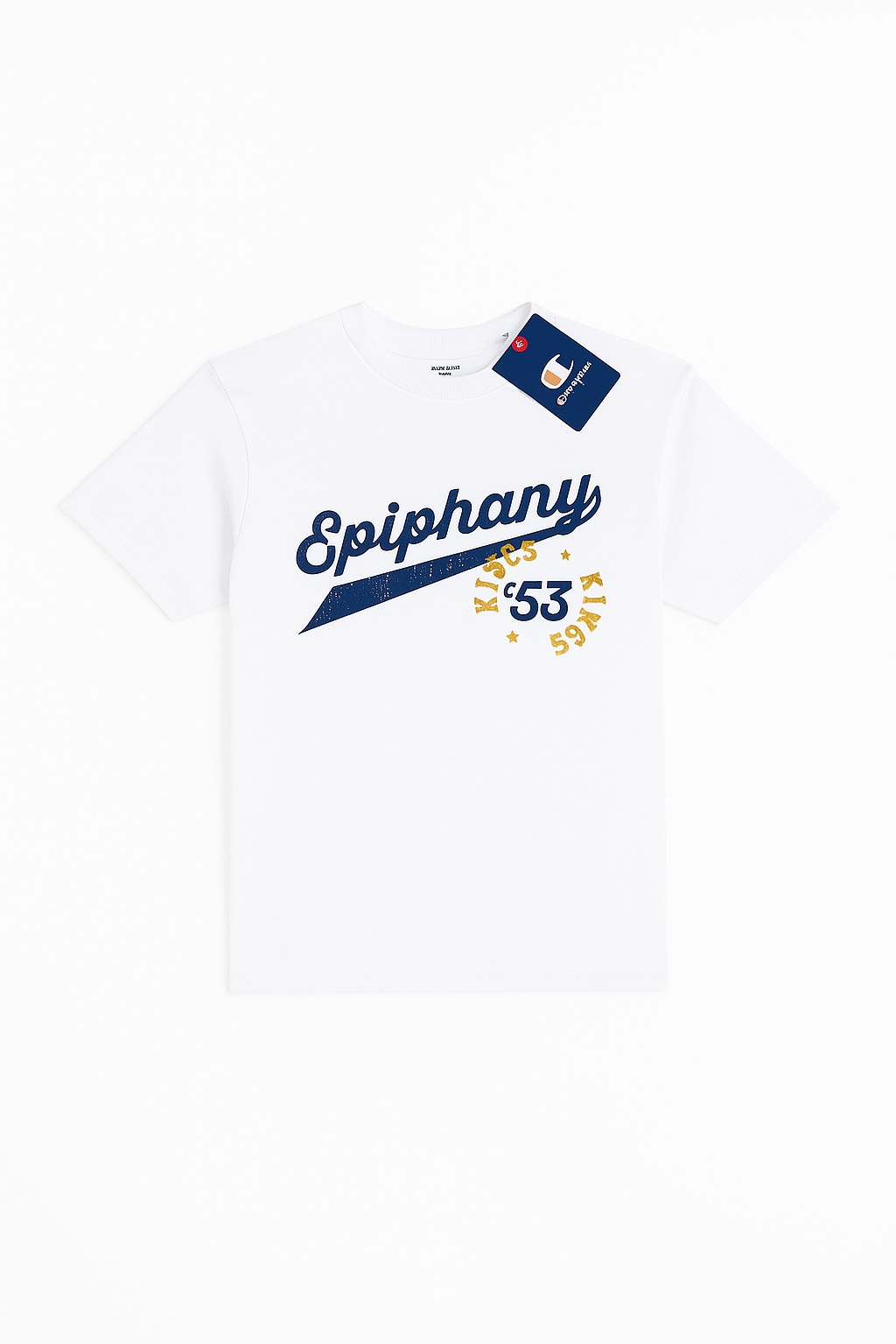 Epiphany Slanted Script Womens T-Shirt