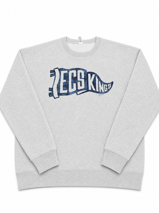 Sweatshirt Grey "ECS Kings" Pennant