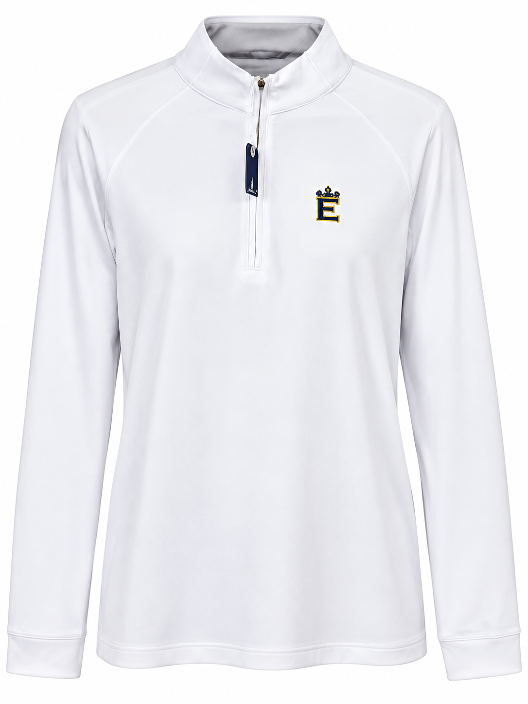 Quarter Zip Johnnie O White