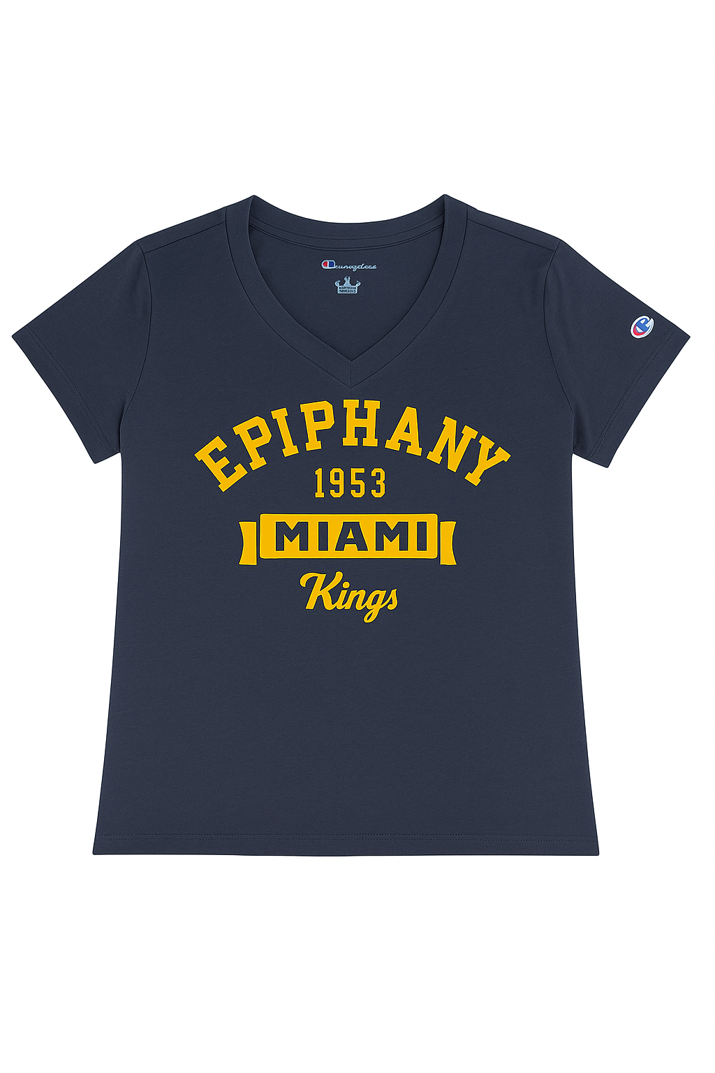 T-Shirt V-Neck Epiphany Kings 1953 Womens