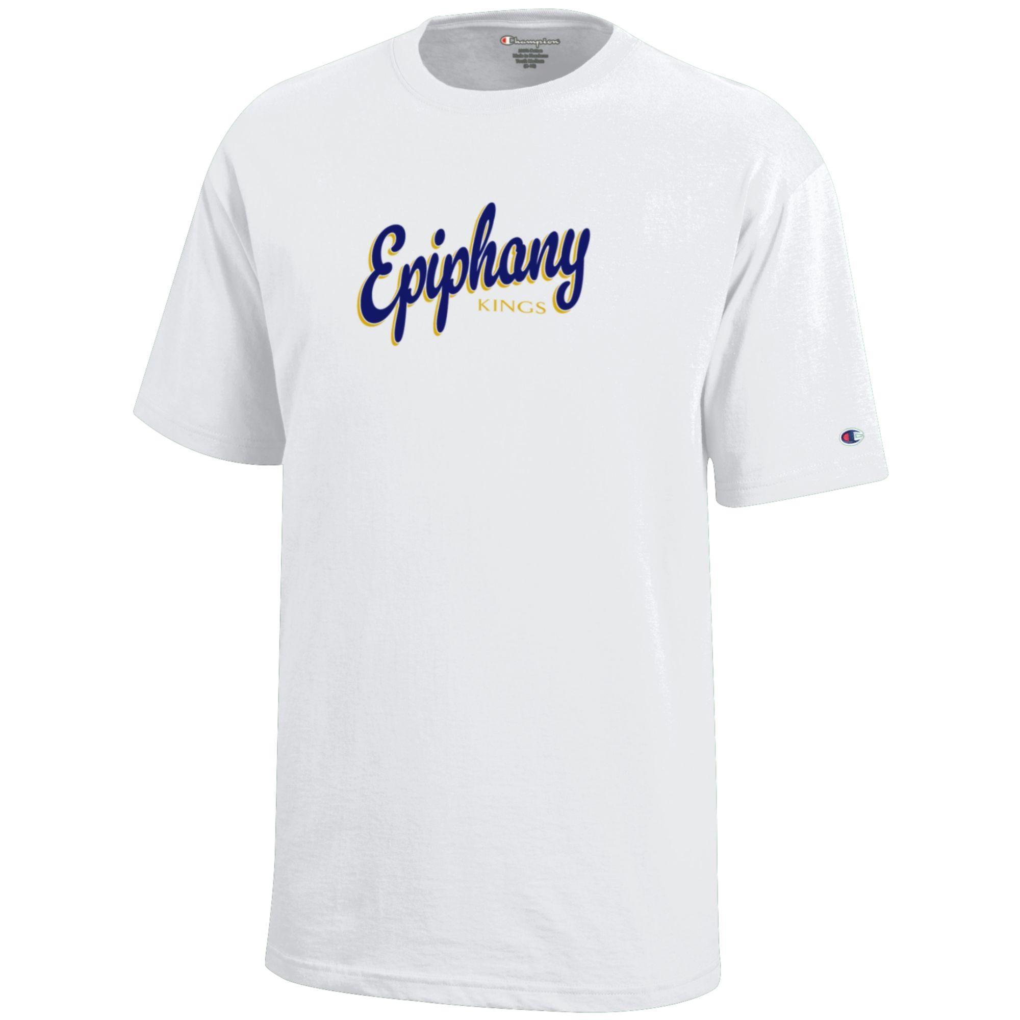 Slanted Script Kids Epiphany T-Shirt – Kings Closet
