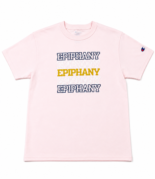 T-Shirt "Epiphany Repeat" Light Pink Kids